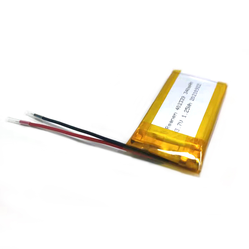 3.7V340mAh数码电池